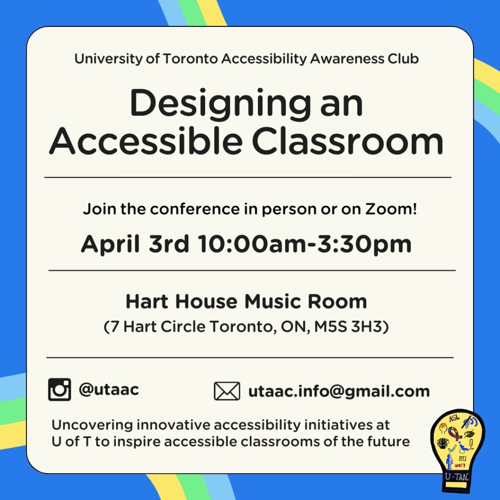 Designing an Accessible Classroom&nbsp;Conference